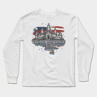 ANGKOR WAT IN CAMBODIA Long Sleeve T-Shirt